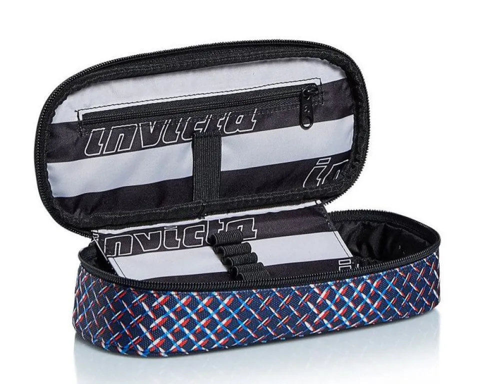 Astuccio Invicta Lip Pencil Bag Grid