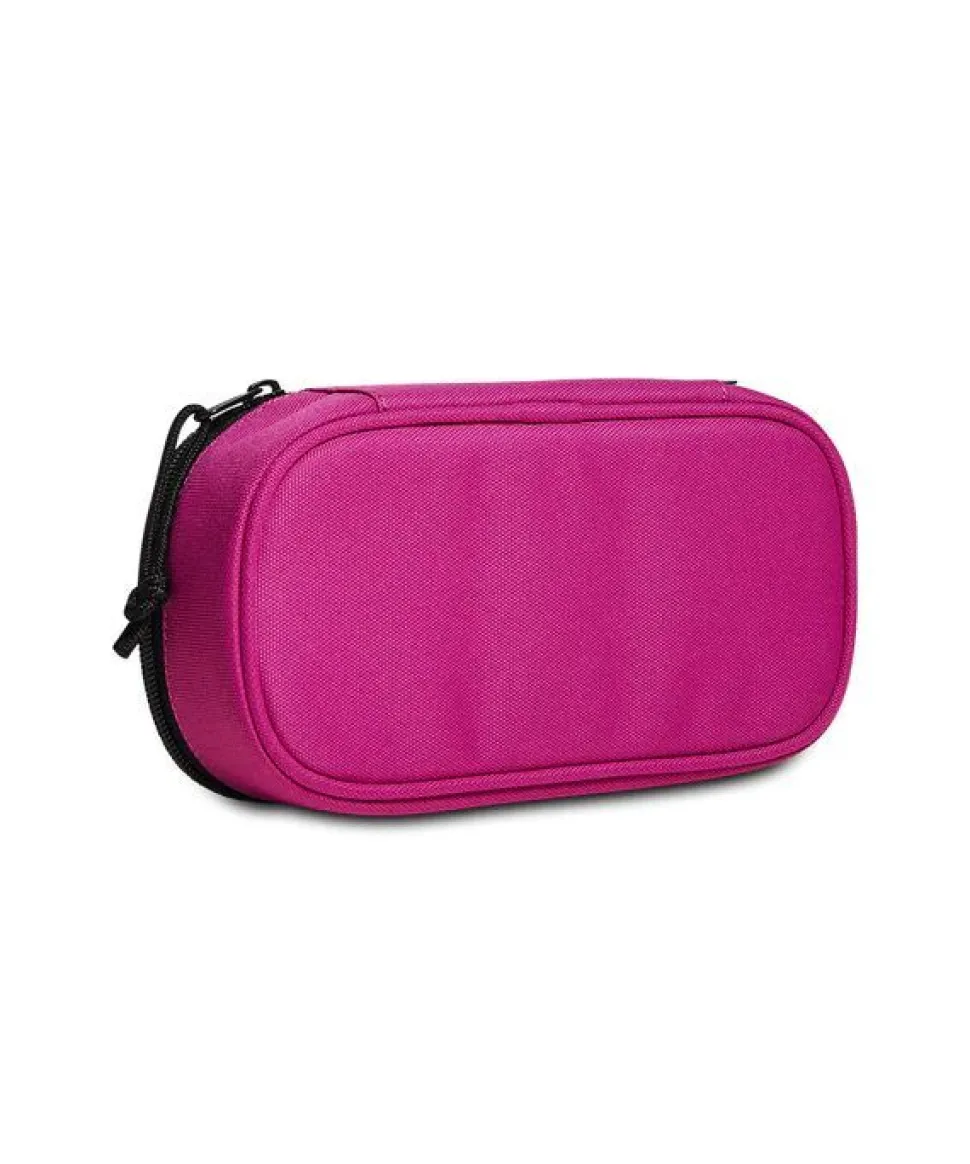 Astuccio scuola Invicta Lip XL Plain Fuxia
