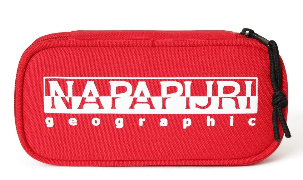 Astuccio scuola Napapijri Happy Red Tango