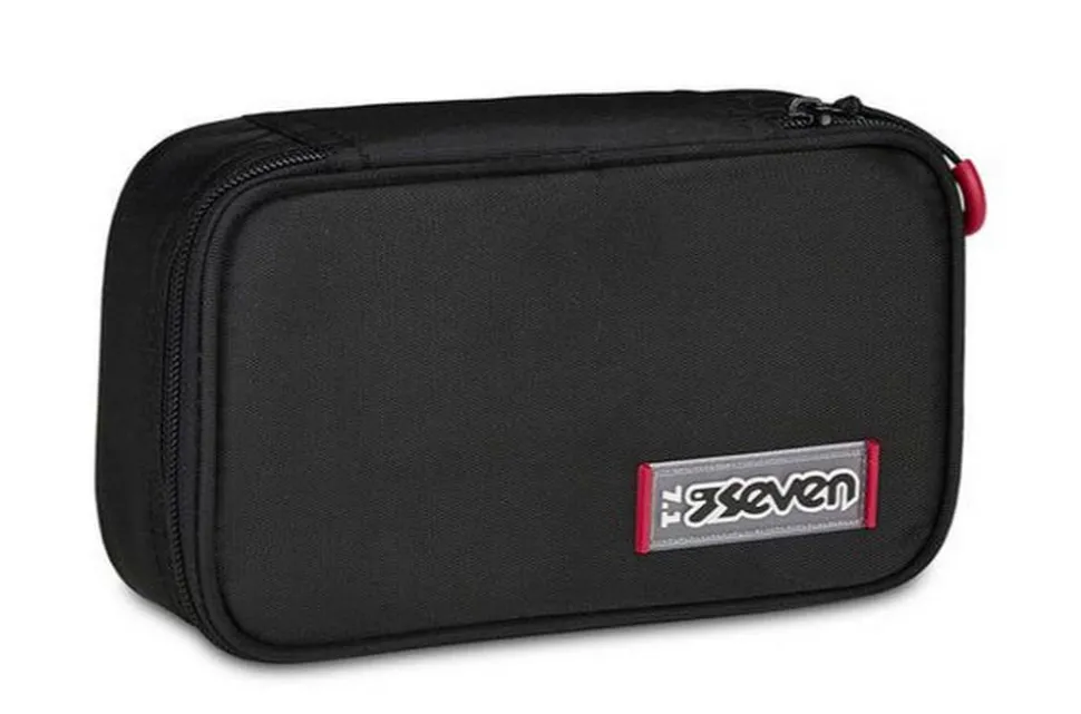 Astuccio scuola Seven Quick Case Freethink Jet Black