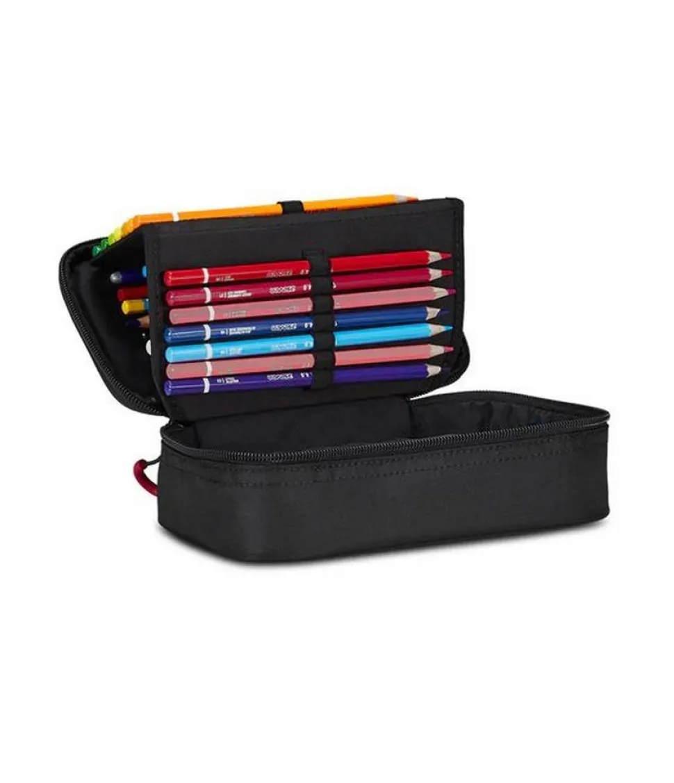 Astuccio scuola Seven Quick Case Freethink Jet Black