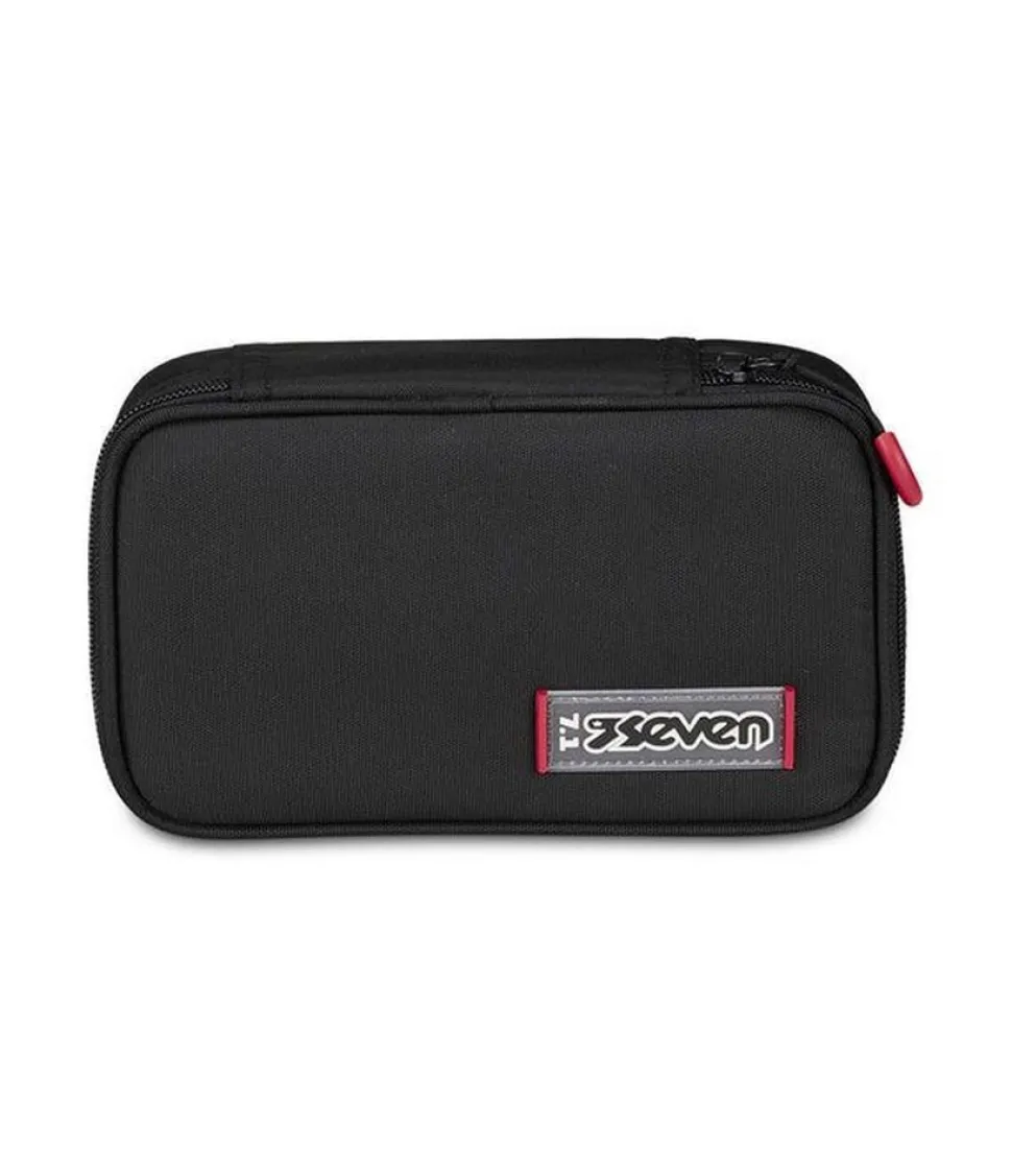 Astuccio scuola Seven Quick Case Freethink Jet Black