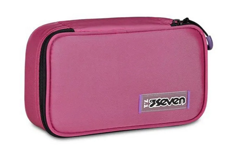 Astuccio scuola Seven Quick Case Freethink Raspberry Rose