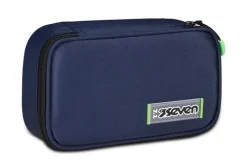 Astuccio scuola Seven Quick Case Freethink Blue Deep
