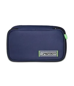 Astuccio scuola Seven Quick Case Freethink Blue Deep