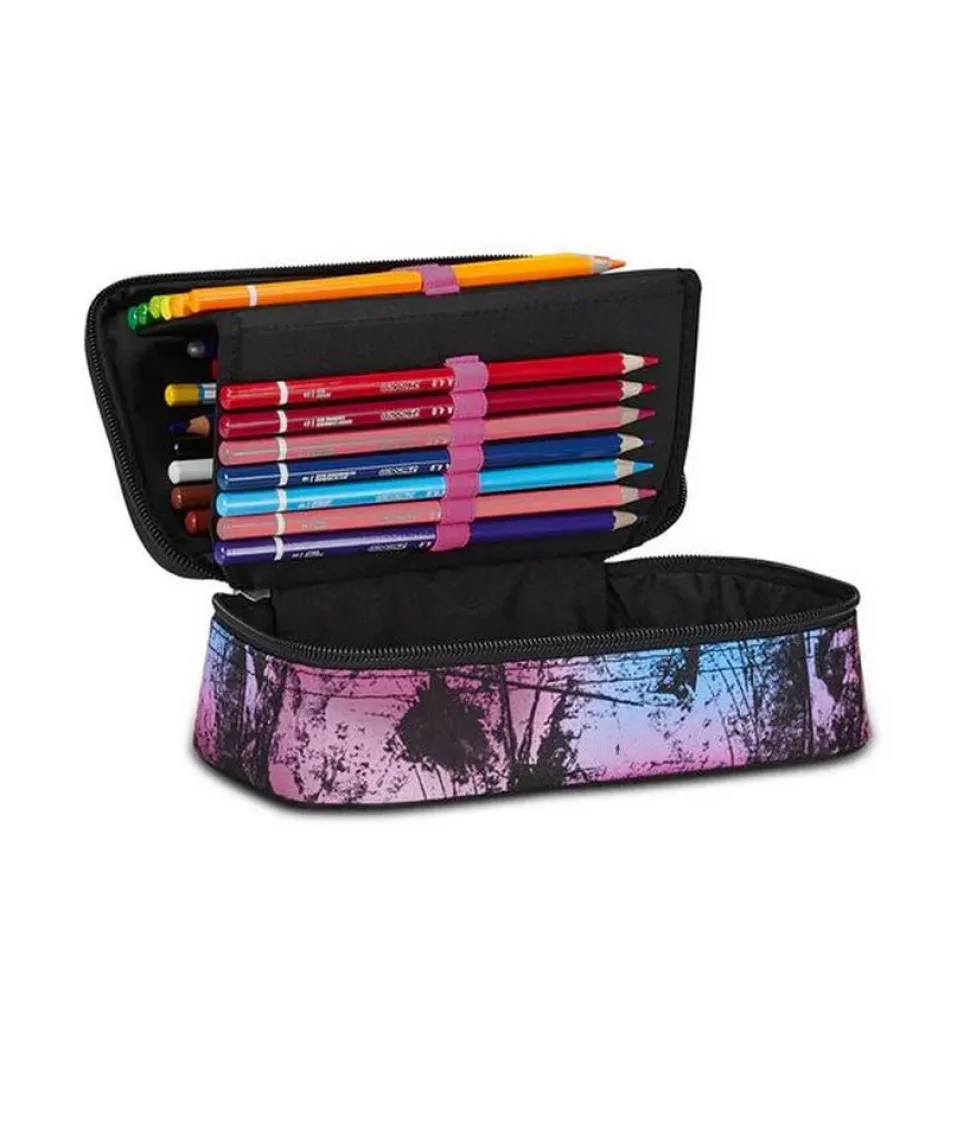 Astuccio scuola Seven Quick Case Freethink Girl Raspberry Rose