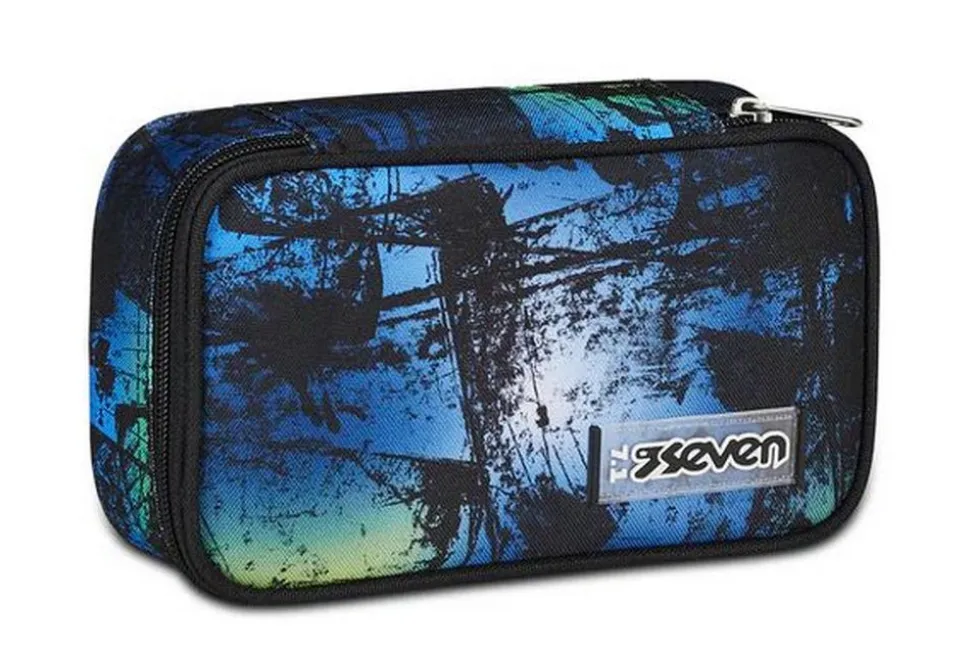 Astuccio scuola Seven Quick Case Freethink Boy Ocean Blue