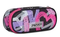 Astuccio scuola Seven Round Plus Draft Heart