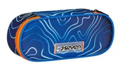 Astuccio scuola Seven Round Plus Mapset Boy