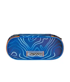 Astuccio scuola Seven Round Plus Mapset Boy