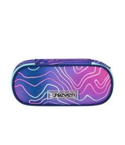 Astuccio scuola Seven Round Plus Mapset Girl
