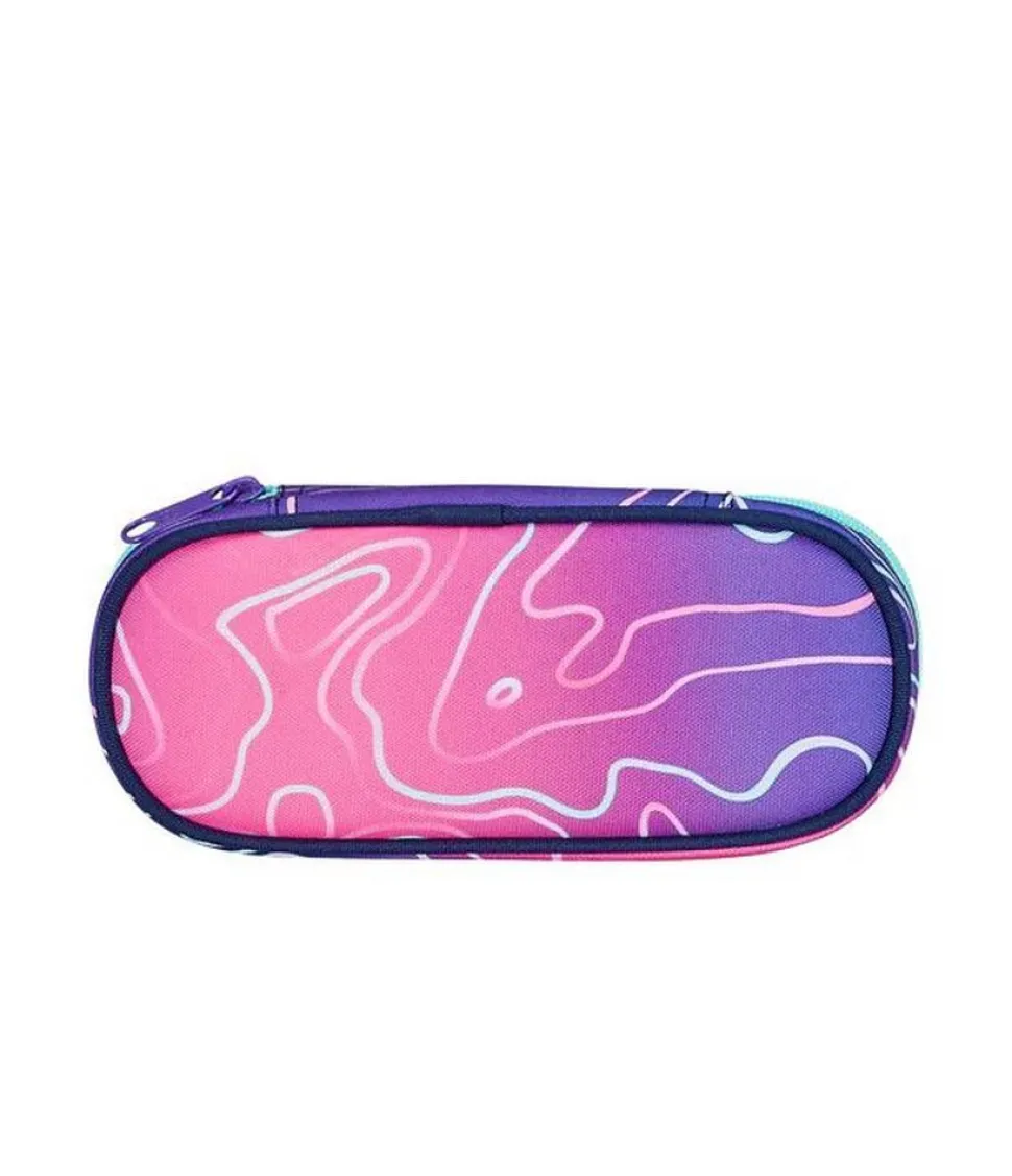 Astuccio scuola Seven Round Plus Mapset Girl