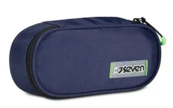 Astuccio scuola Seven Round Plus Freethink Blue Deep