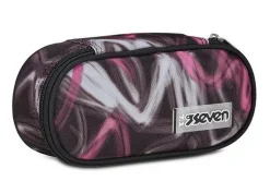 Astuccio scuola Seven Round Plus Freethink Girl Rose Violet