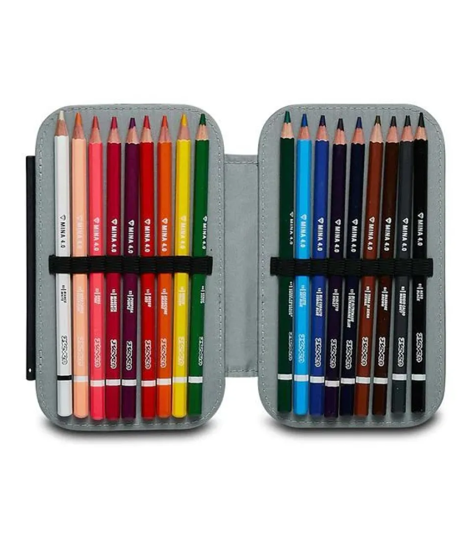 Astuccio scuola Seven Speed Case Fluo String Boy