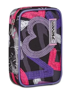 Astuccio scuola Seven Speed Case Draft Heart