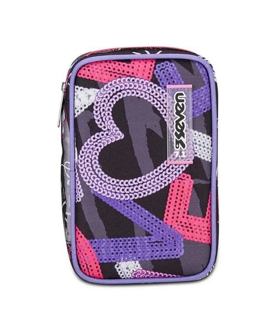 Astuccio scuola Seven Speed Case Draft Heart