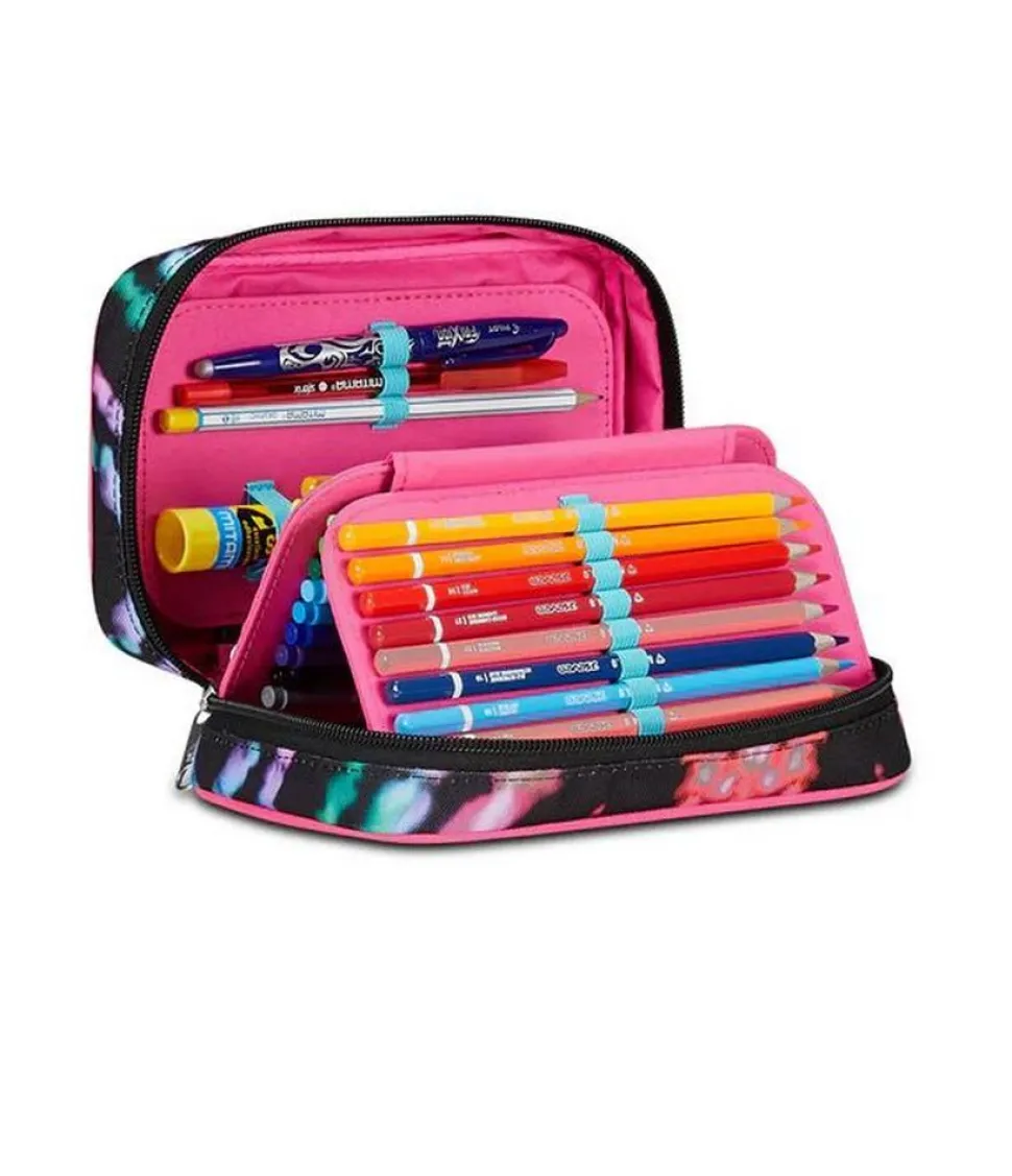 Astuccio scuola Seven Speed Case Multi-Shade Girl