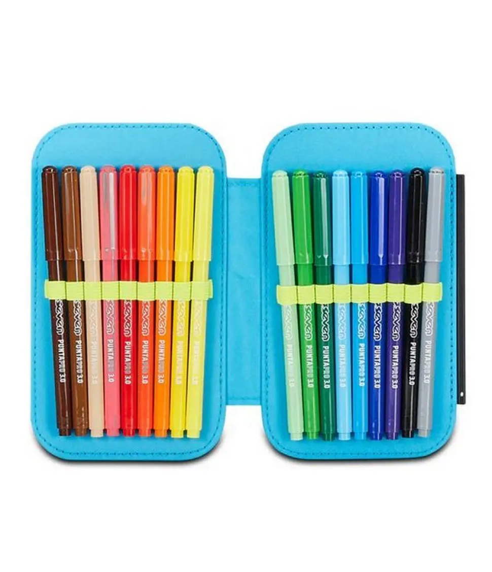 Astuccio scuola Seven Speed Case Multi-Shade Boy