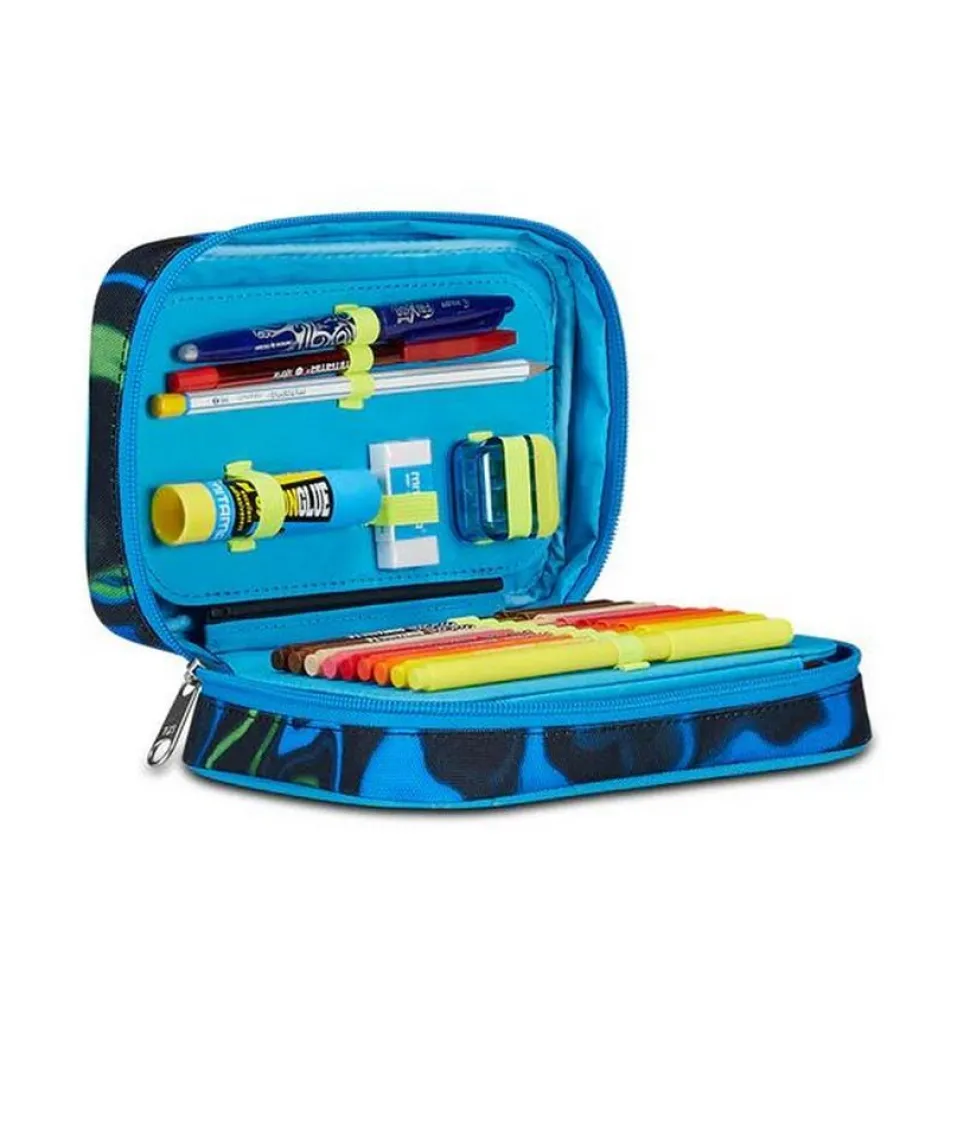 Astuccio scuola Seven Speed Case Multi-Shade Boy