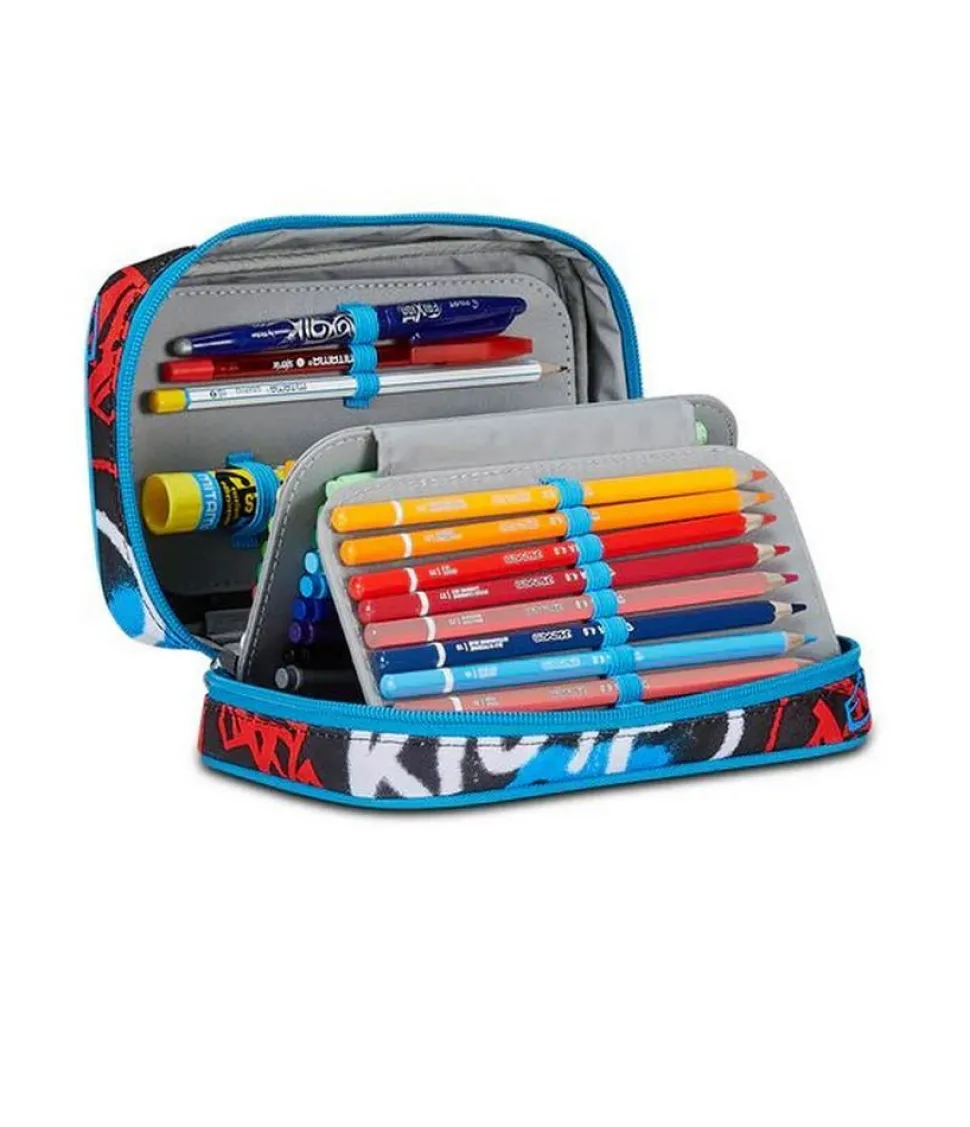 Astuccio scuola Seven Speed Case Half Street
