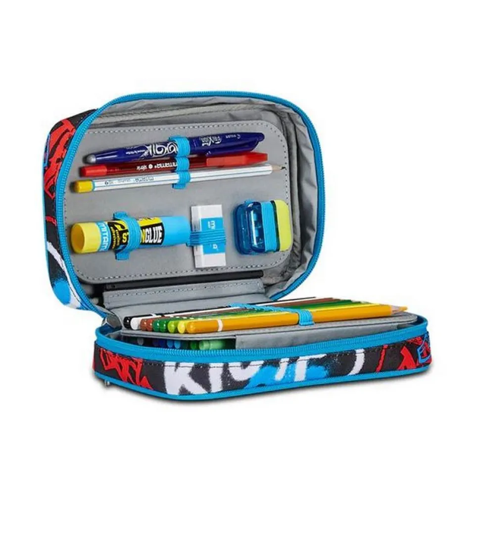 Astuccio scuola Seven Speed Case Half Street