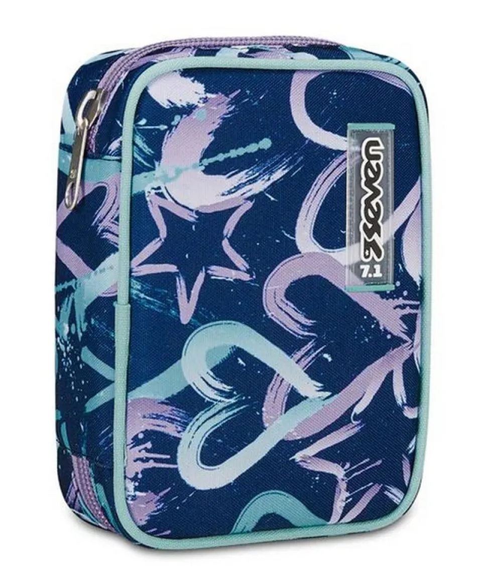Astuccio scuola Seven Speed Pad Crystal Purple