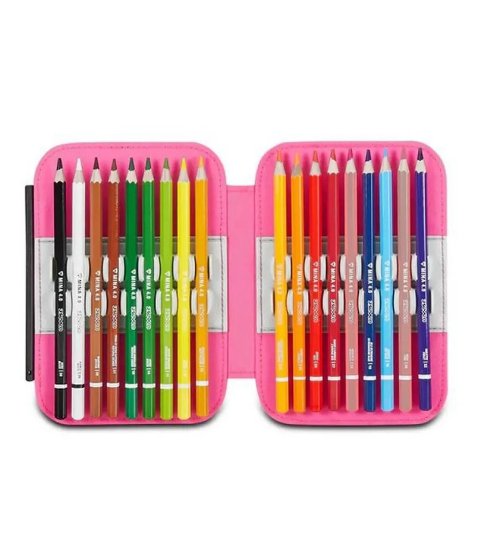 Astuccio scuola Seven Speed Pad Crystal Purple