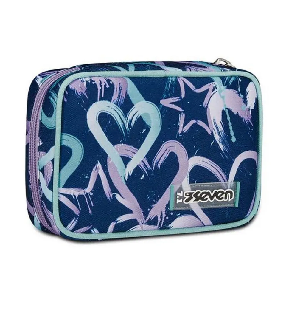 Astuccio scuola Seven Speed Pad Crystal Purple