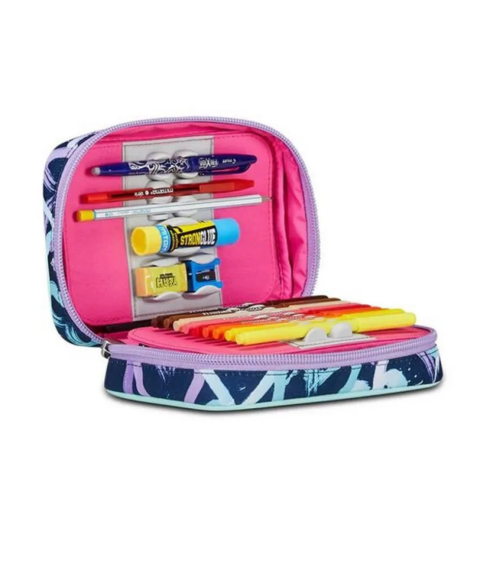 Astuccio scuola Seven Speed Pad Crystal Purple