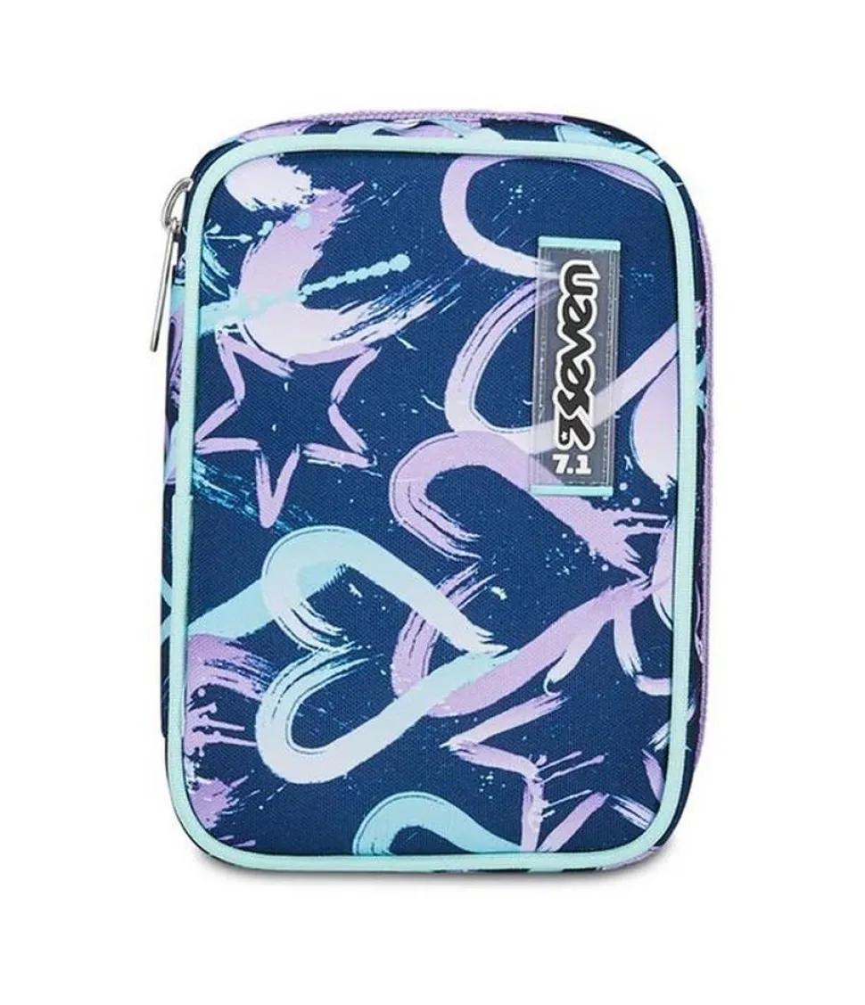 Astuccio scuola Seven Speed Pad Crystal Purple