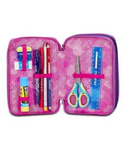 Astuccio scuola Seven 3 zip Bubble Street