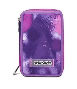 Astuccio scuola Seven 3 zip Bubble Street