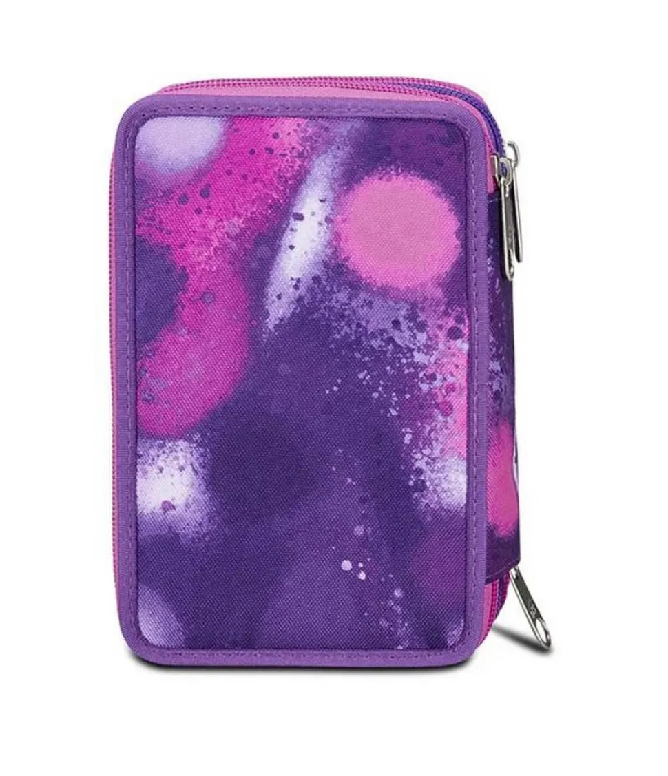 Astuccio scuola Seven 3 zip Bubble Street