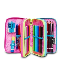Astuccio scuola Seven 3 zip Colour Expression