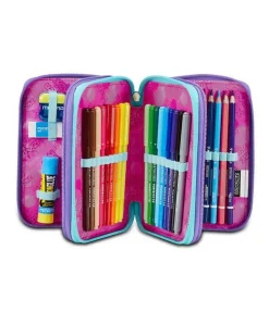Astuccio scuola Seven 3 zip Custom Cloud