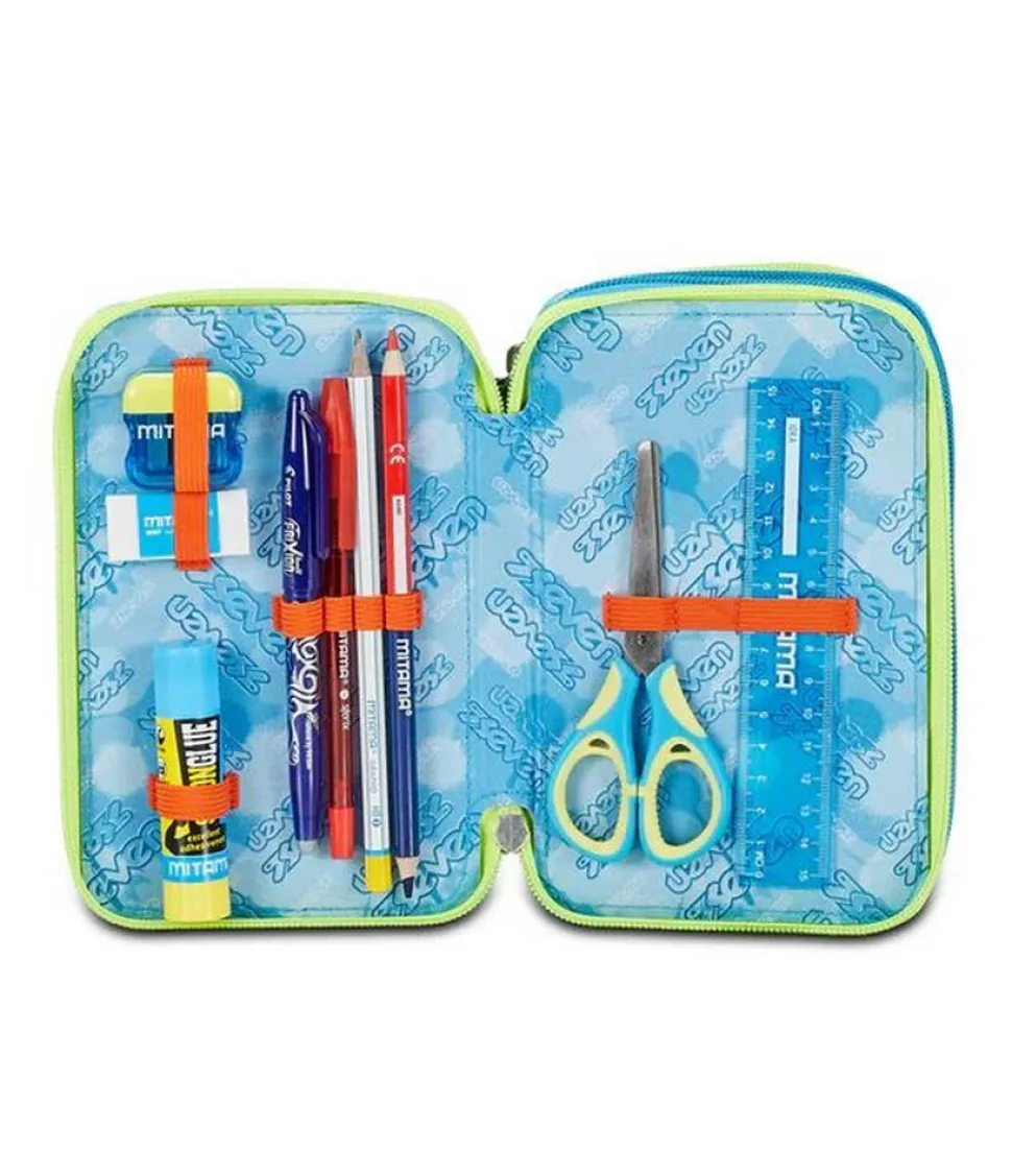 Astuccio scuola Seven 3 zip Feeling Me