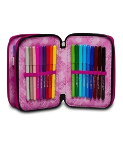 Astuccio scuola Seven 3 zip Kiddie Crush