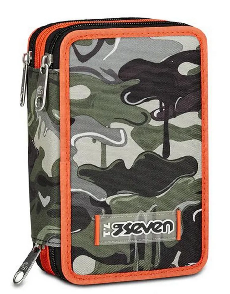 Astuccio scuola Seven 3 zip Lightventure