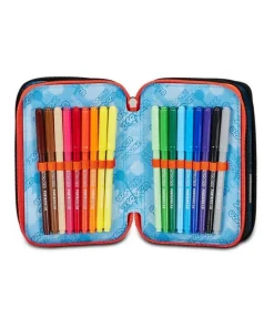 Astuccio scuola Seven 3 zip Lightventure