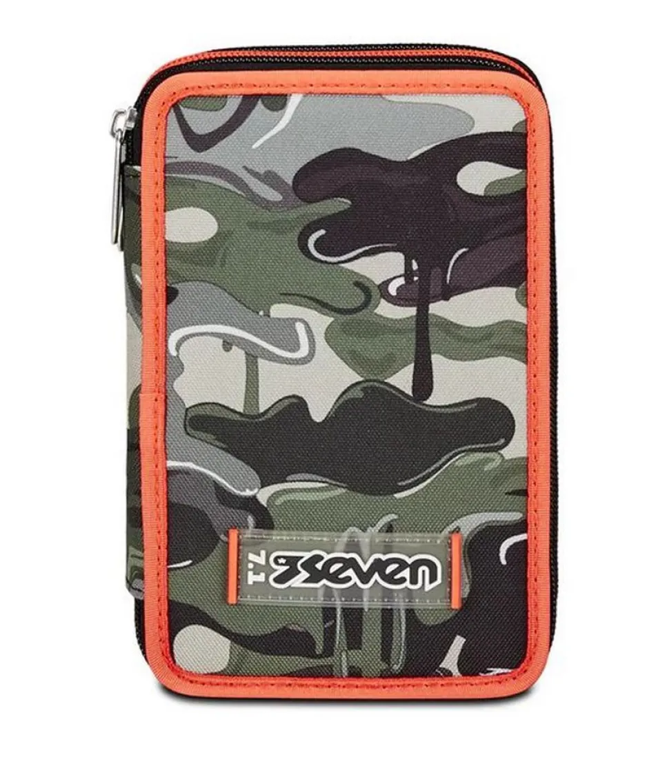 Astuccio scuola Seven 3 zip Lightventure