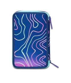 Astuccio scuola Seven 3 zip Mapset Girl