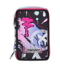 Astuccio scuola Seven 3 zip Mark On Girl