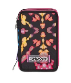 Astuccio scuola Seven 3 zip Multi-Shade Girl