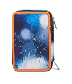 Astuccio scuola Seven 3 zip Retrocolor