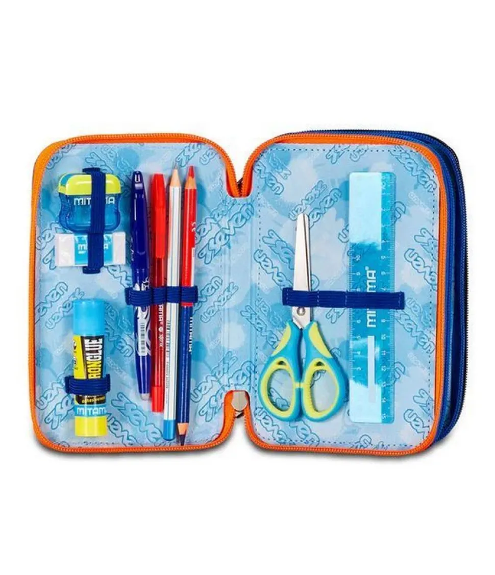 Astuccio scuola Seven 3 zip Shadefull Boy