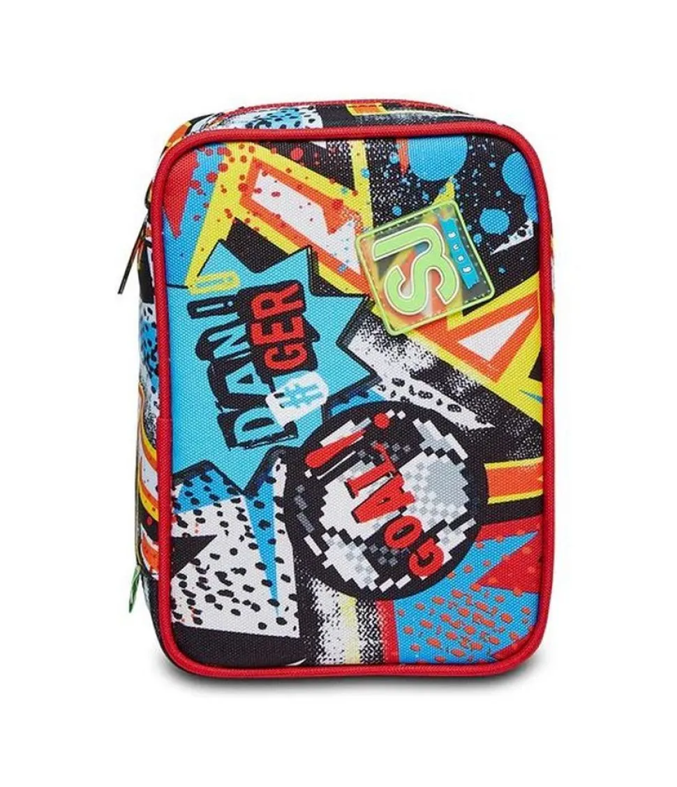 Astuccio scuola SJ Speed Pad Firegoal