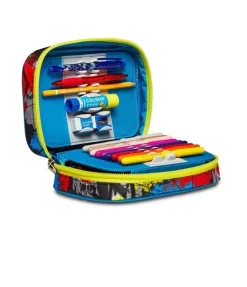 Astuccio scuola SJ Speed Pad Glitzled Boy