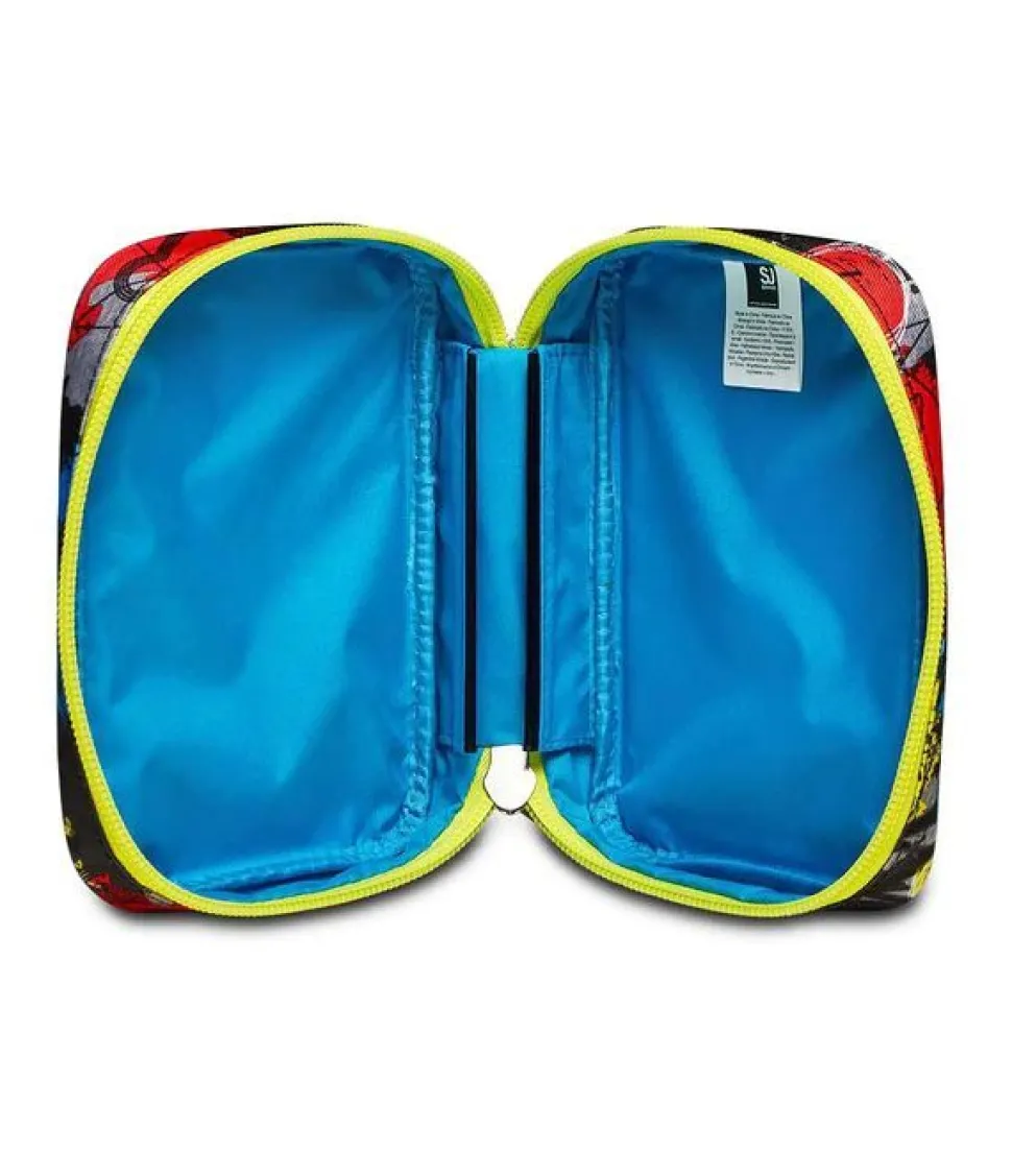 Astuccio scuola SJ Speed Pad Glitzled Boy