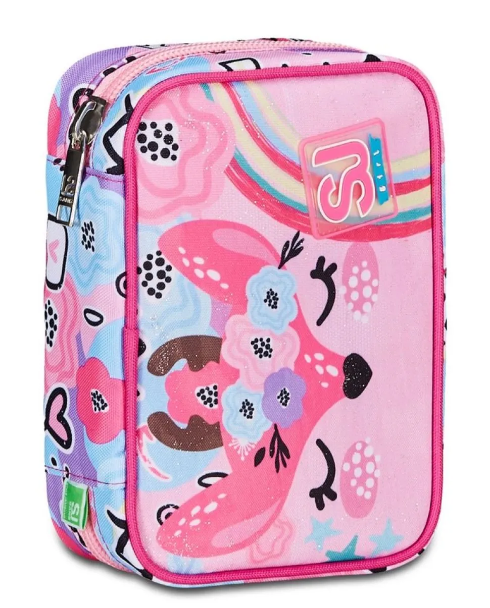 Astuccio scuola SJ Speed Pad Pinkhugs